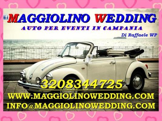 Noleggio Auto Matrimonio Maggiolino Maggiolone cabrio bianco - glavna slika